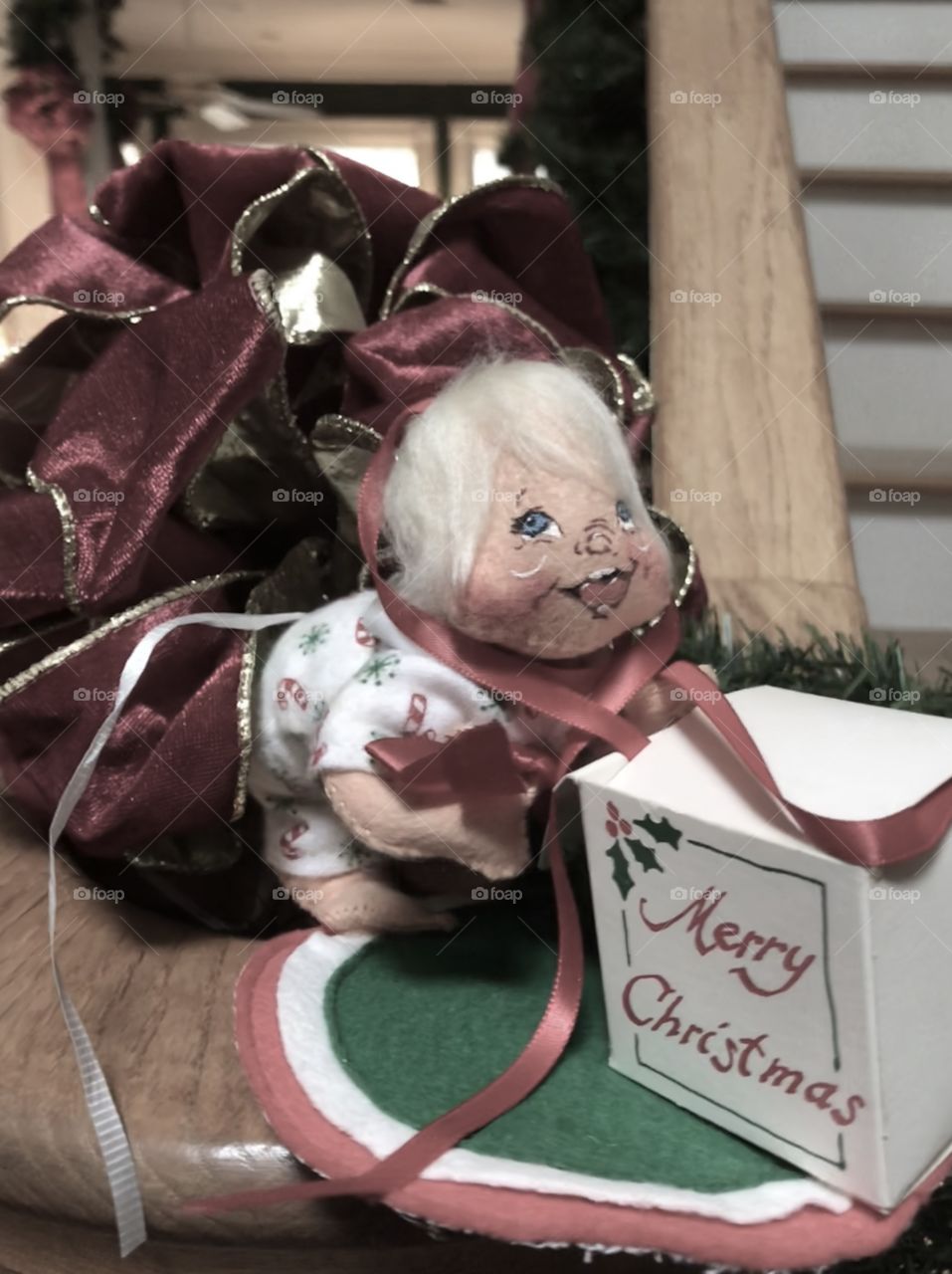 Creepy Christmas doll