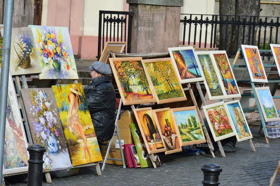 Street market