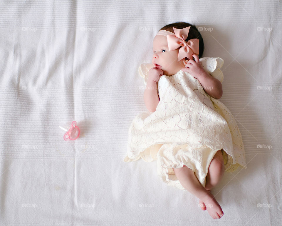 Child, Cute, Innocence, Baby, Bed