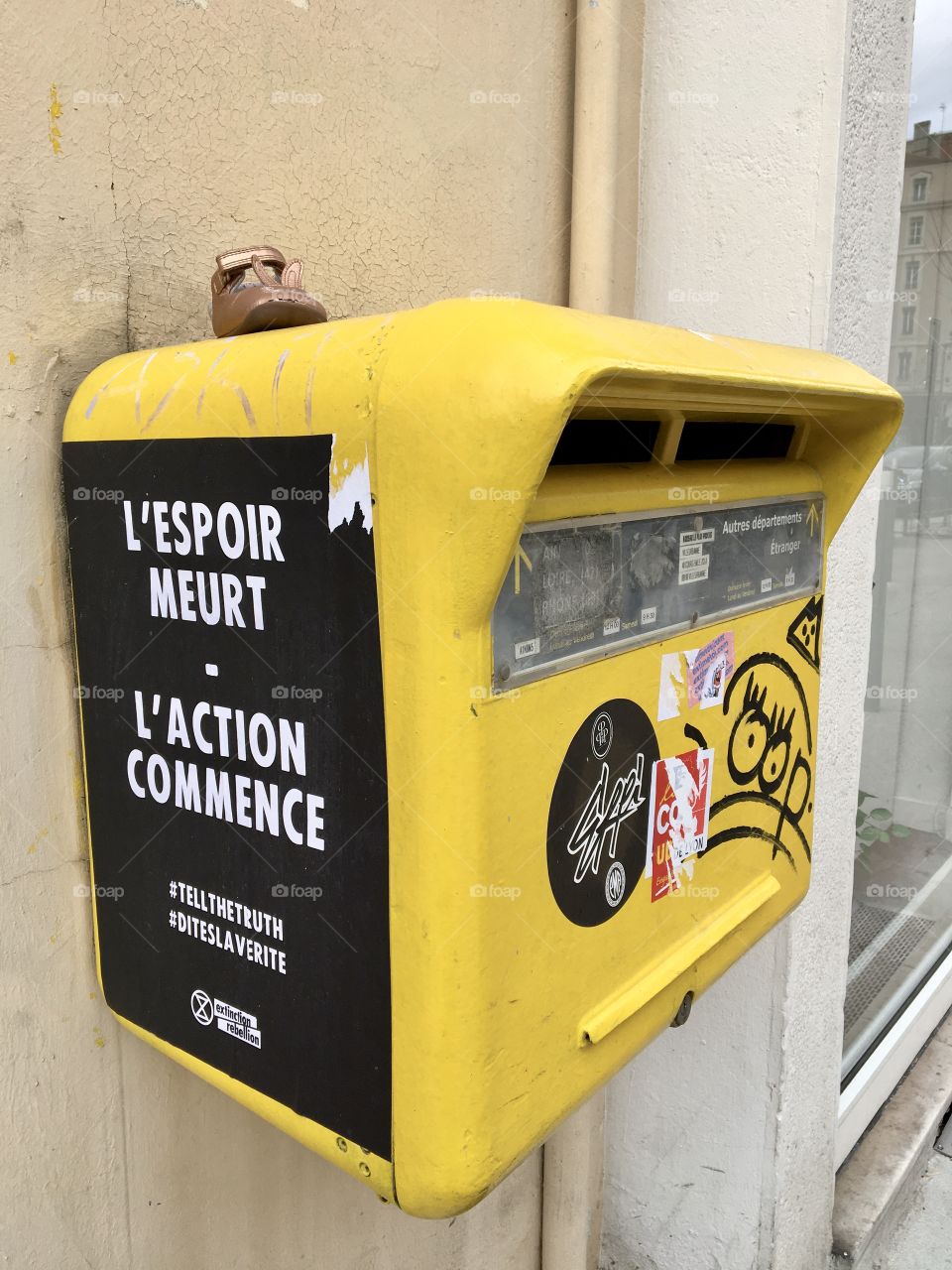 Mailbox in VILLEURBANNE, France