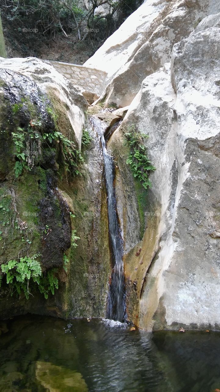small waterfall