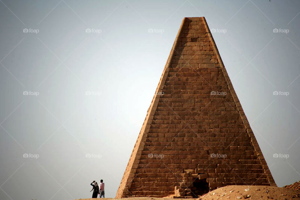 Pyramids of Jebel Barkal in Sudan