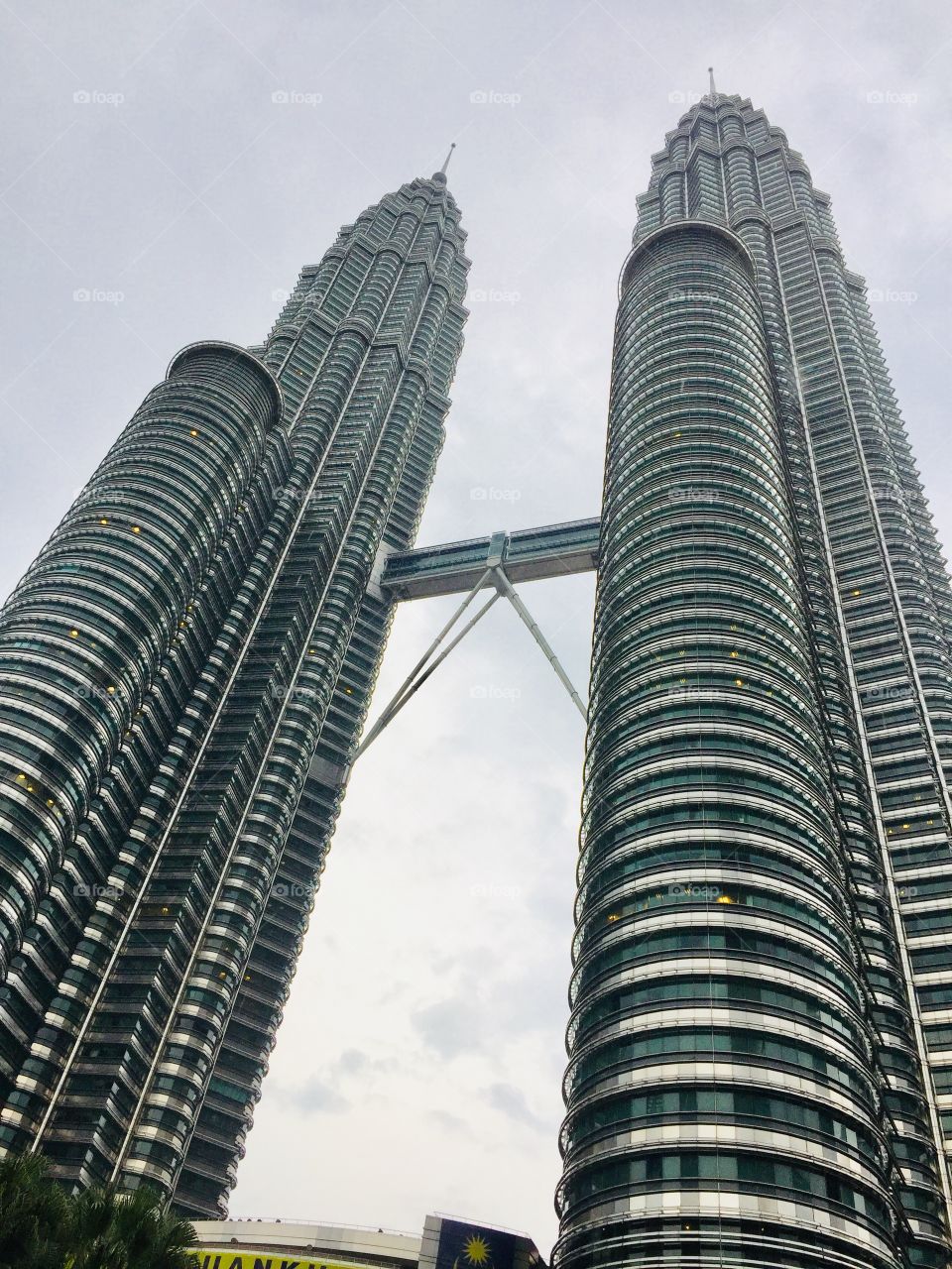 From the bottom of the world’s tallest petronas Twin towers 