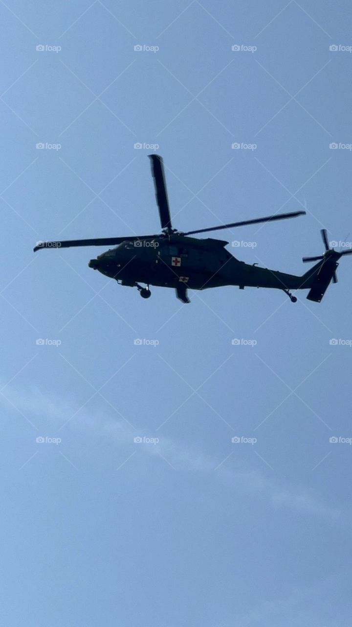 Black hawk helicopter 