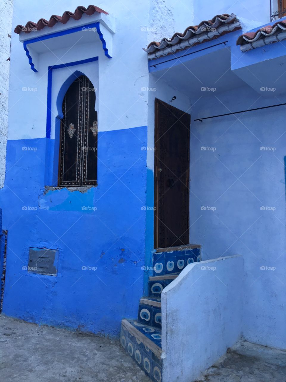 Blue home 