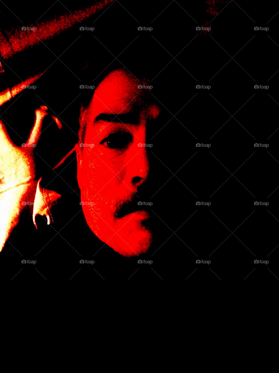 face red shadow fire by stevehardley7