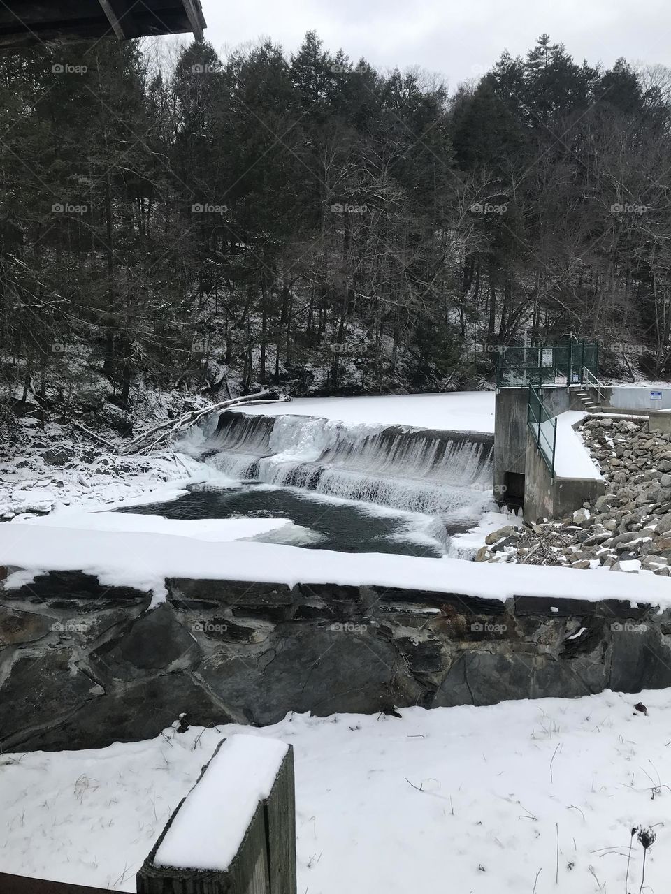 Icey waterfall
