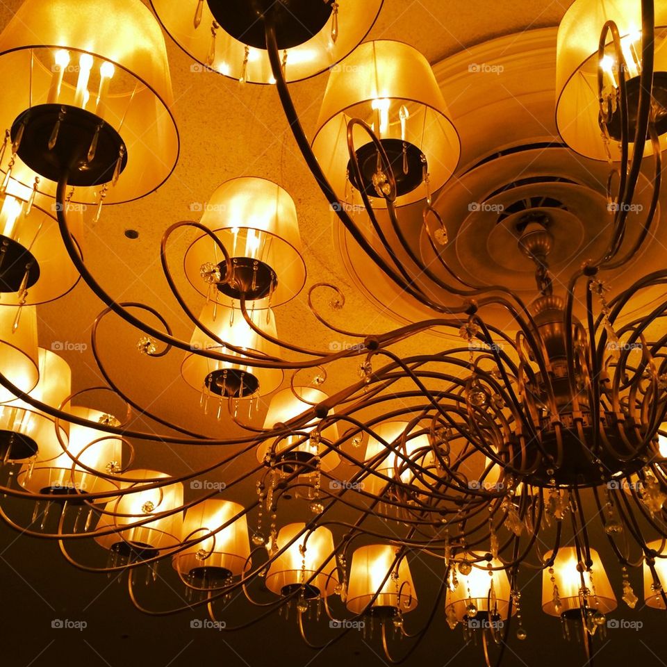 Glowing Chandalier