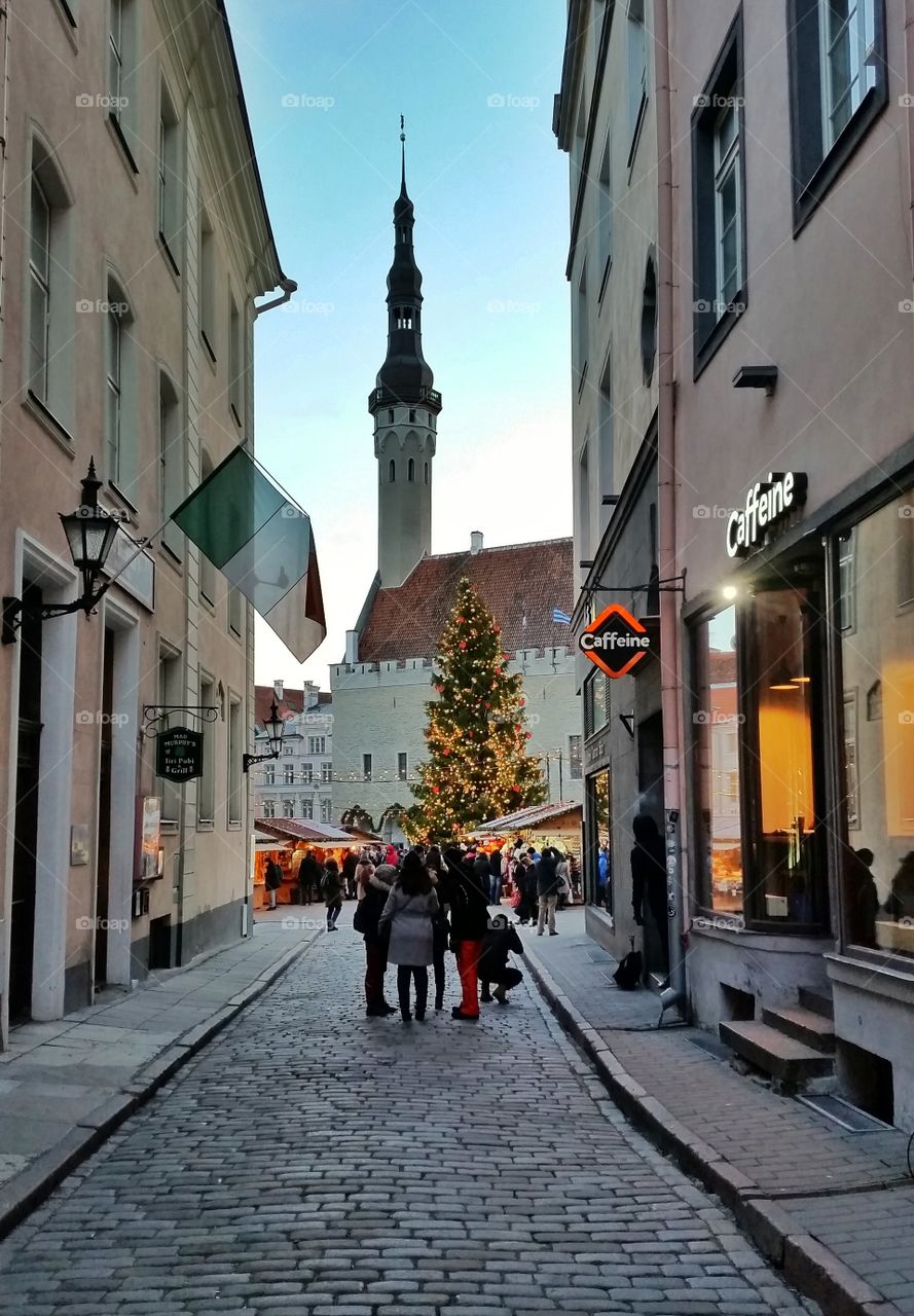 The old town in Tallinn