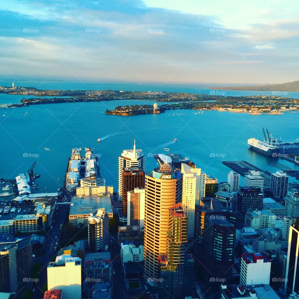 Aukland skyline