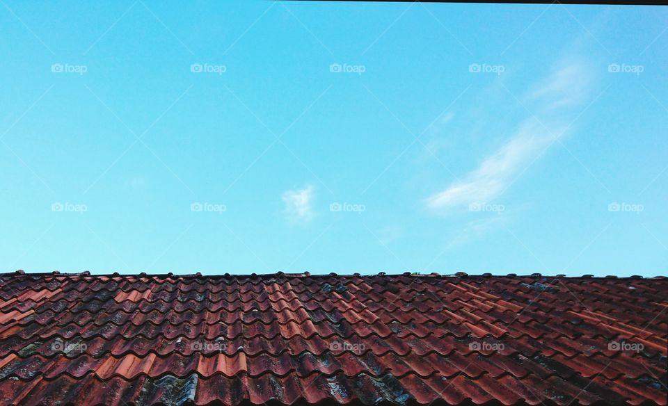 Old roof