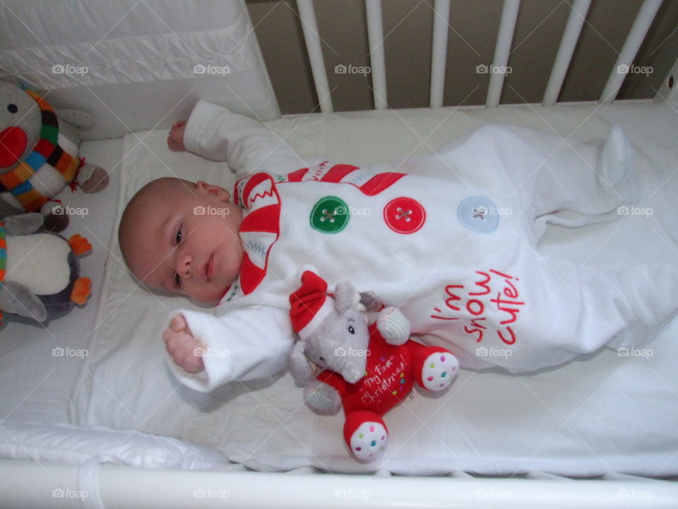 baby first Christmas 2014