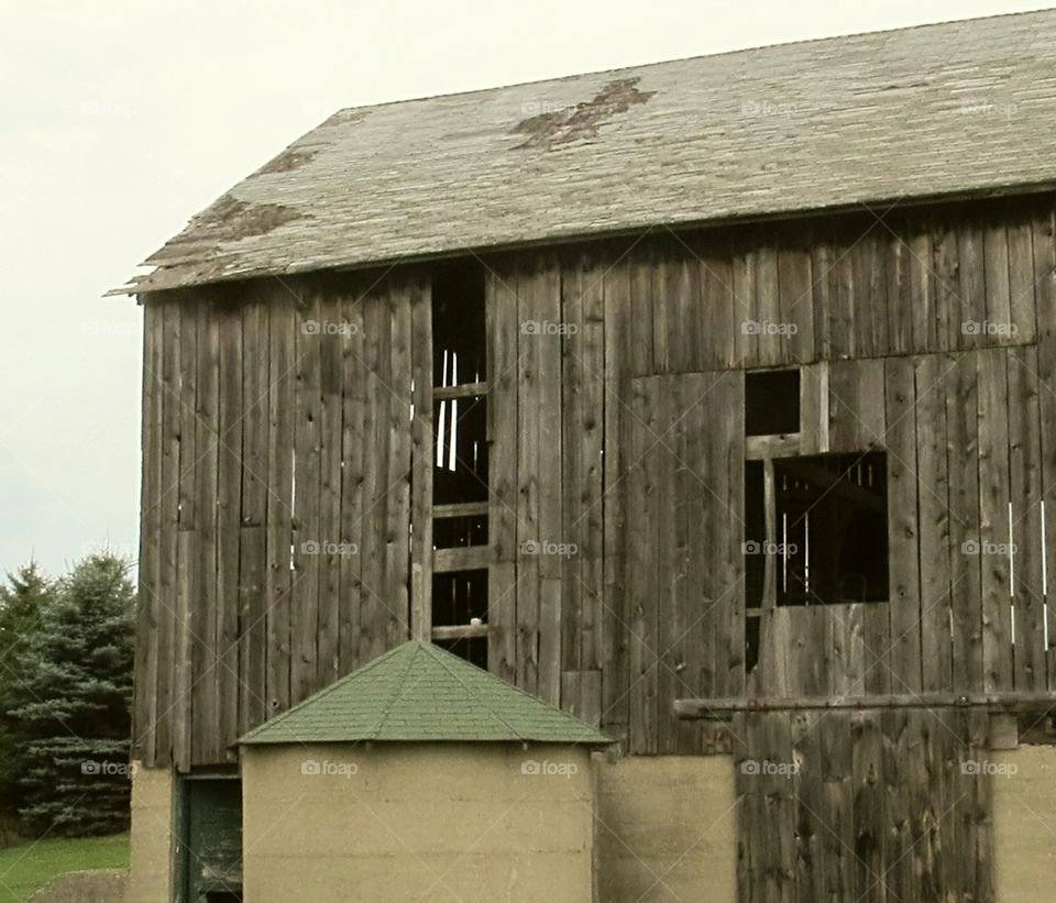 Old Plank Barn abandoned