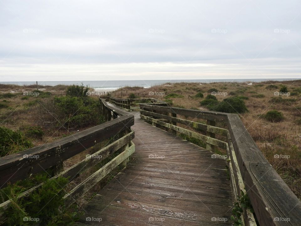 The best paths lead to the ocean.