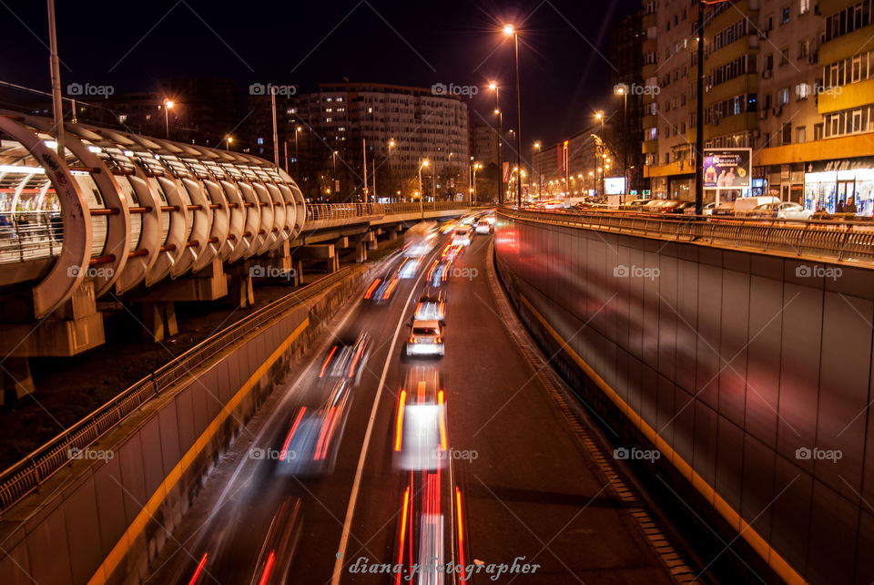 Transportation System, Traffic, Road, Blur, Car
