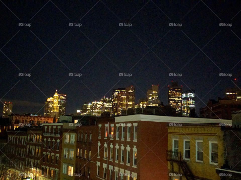 Boston City Night Light