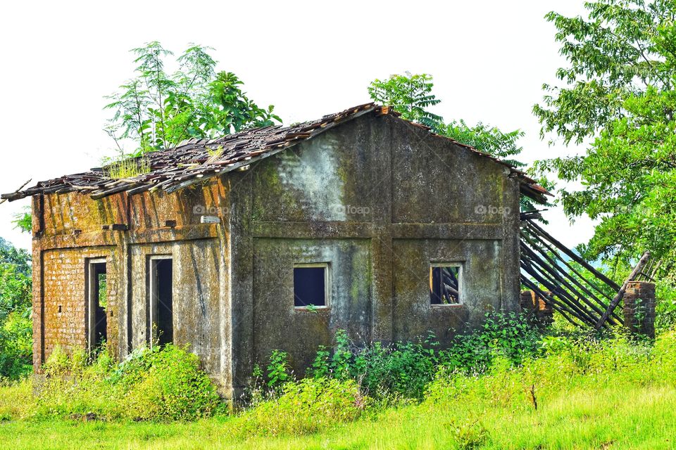 Abandoned House photography from Tamhini Ghat Maharashtra India