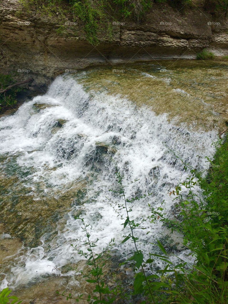 Waterfall. Waterfall