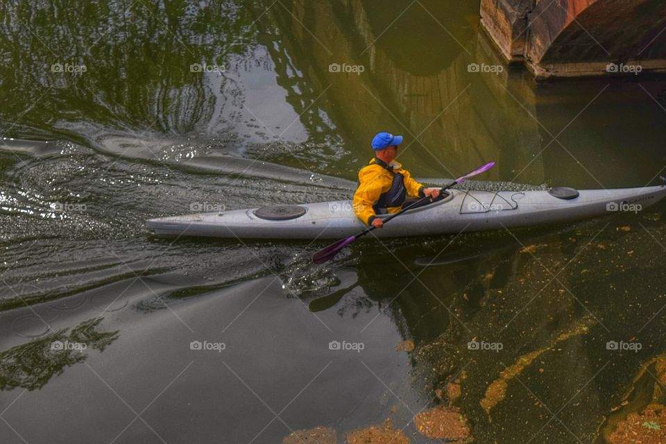 Kayaking on the Potomac