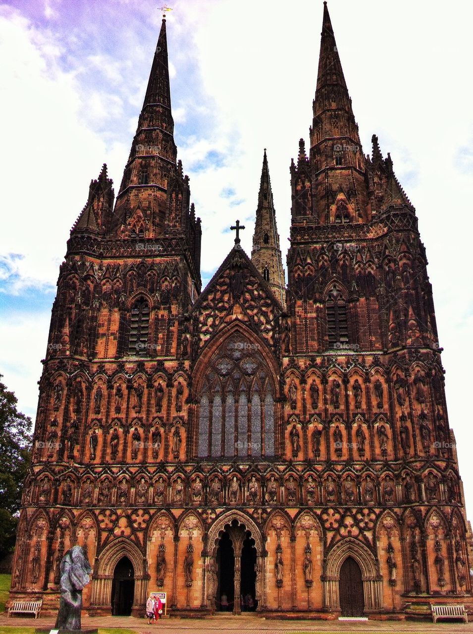 Lichfield cathedral 