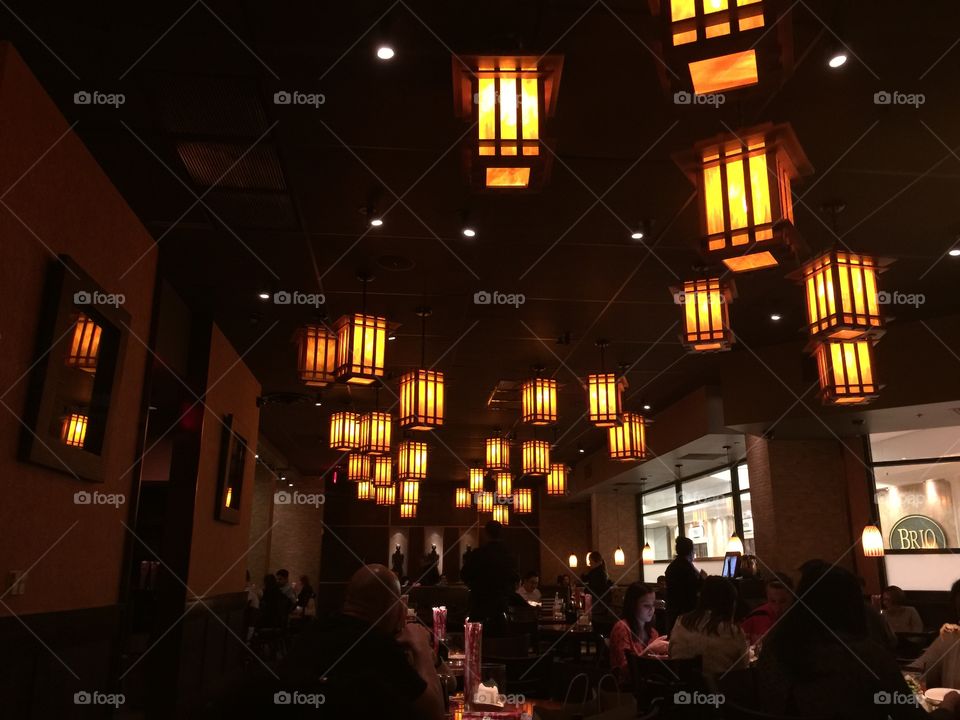 Restaurant lights