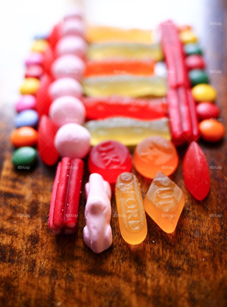 Colorful candies 