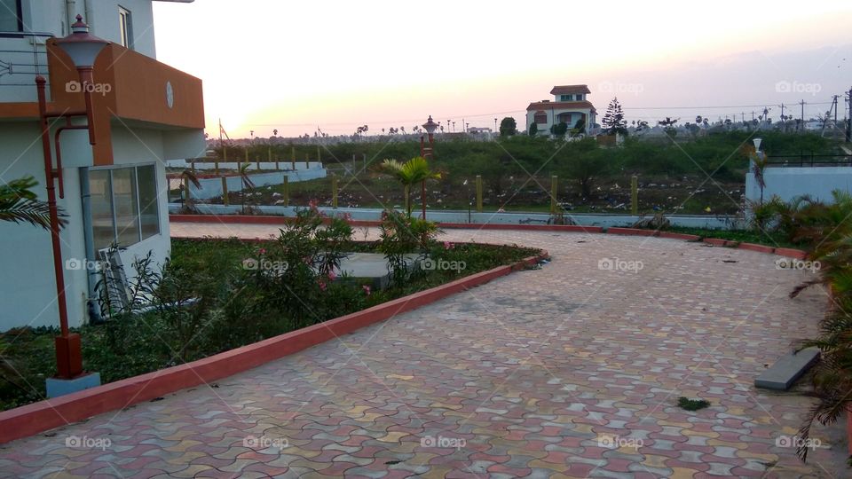 colour flooring in building