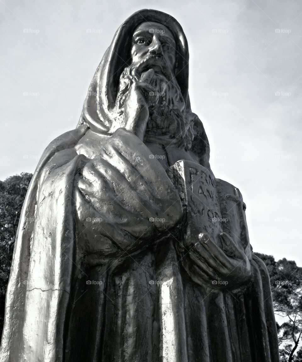 St. Benedict. Saint Benedict statue at Adisham Bungalow