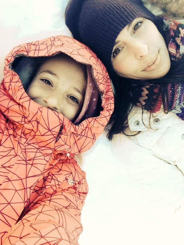 Mother Daughter moments 