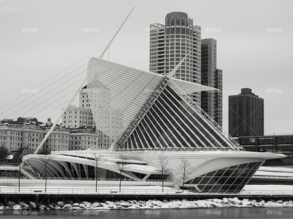 Architecture. Milwaukee Art Museum