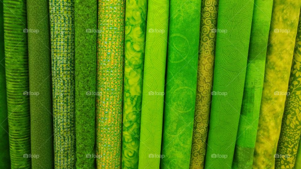 Green textile material