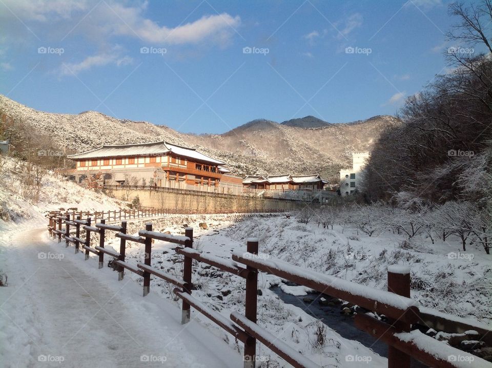winter in Korea
