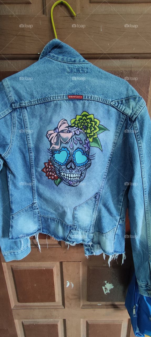 eu mesmo pintei a mão 🤩