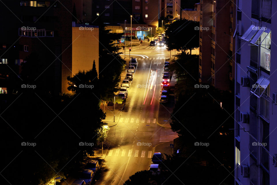 Street at night