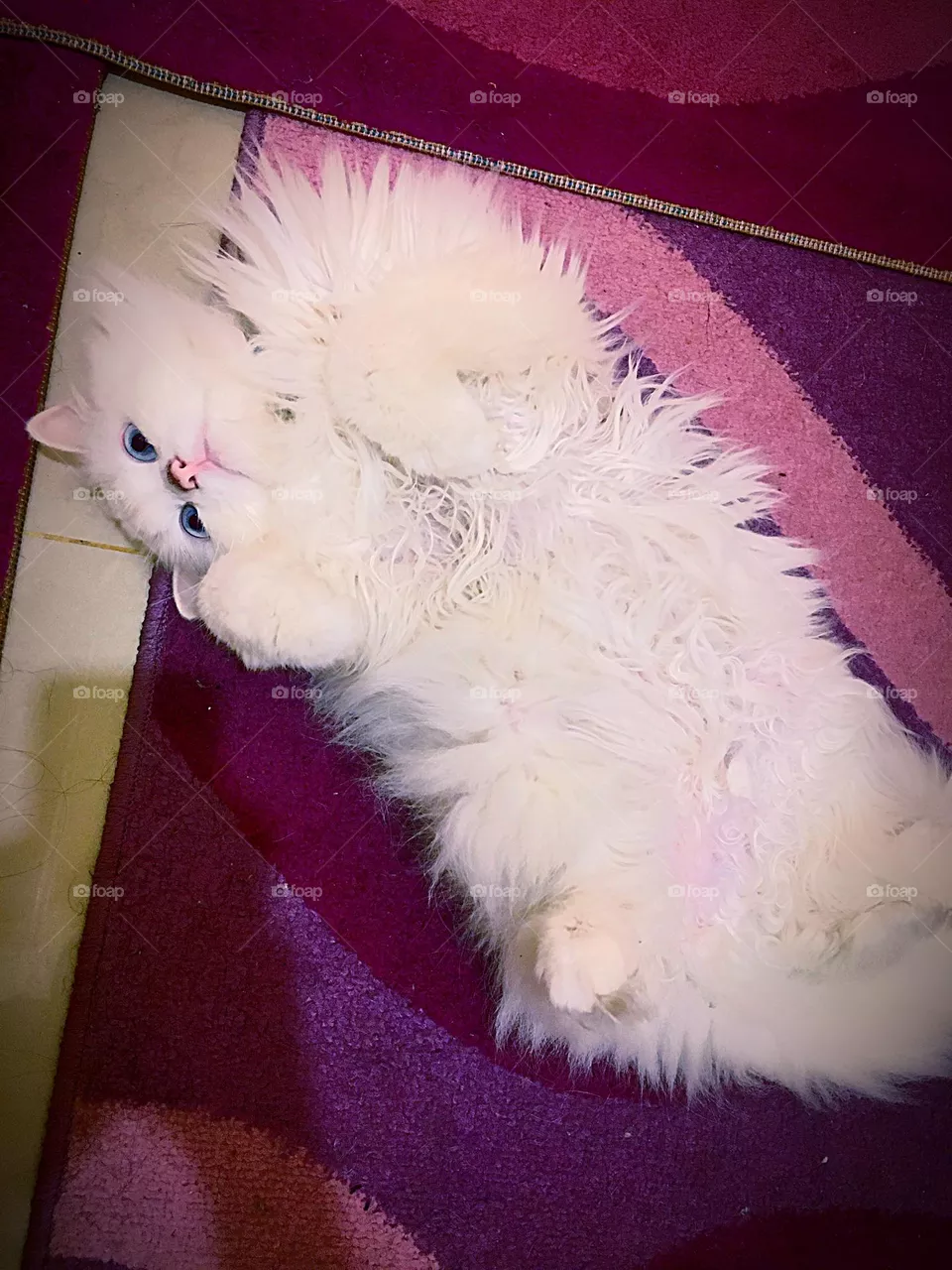 lying down