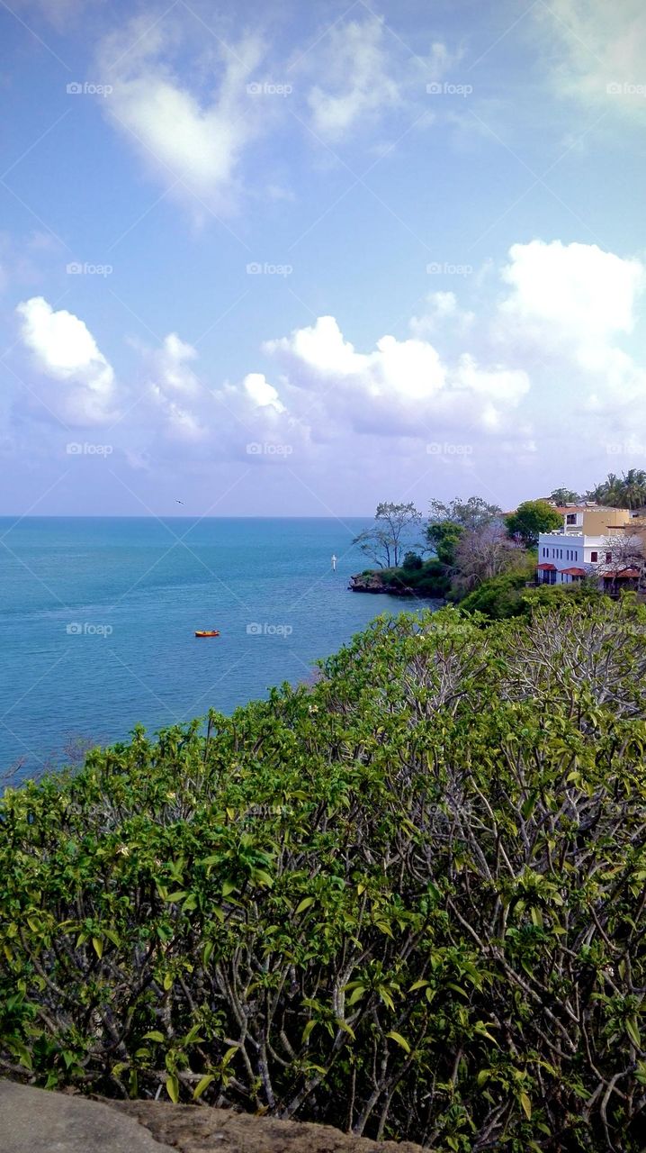 View from Fort Jesus Mombasa 