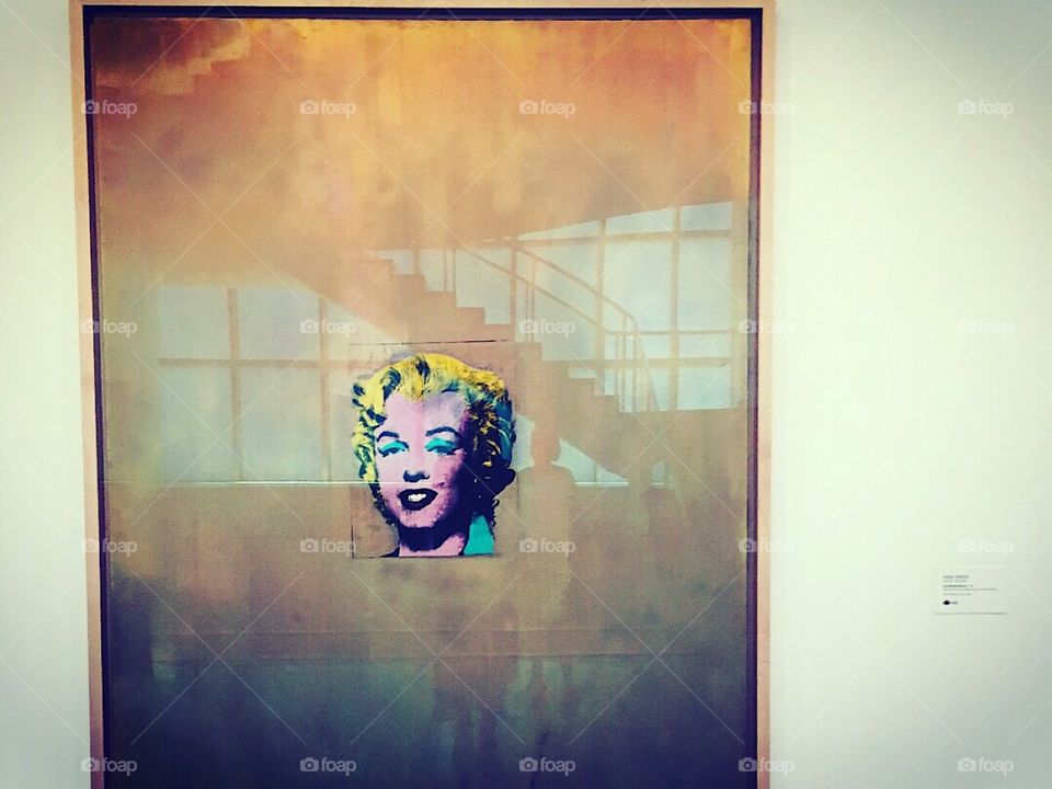 Gold Marilyn Monroe - Andy Warhol - The Museum of Modern Art - Manhattan - New York City 