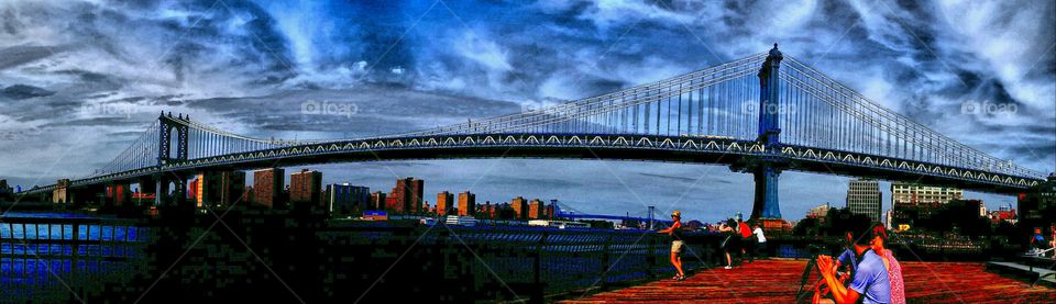 Brooklyn Bridge at Dusk