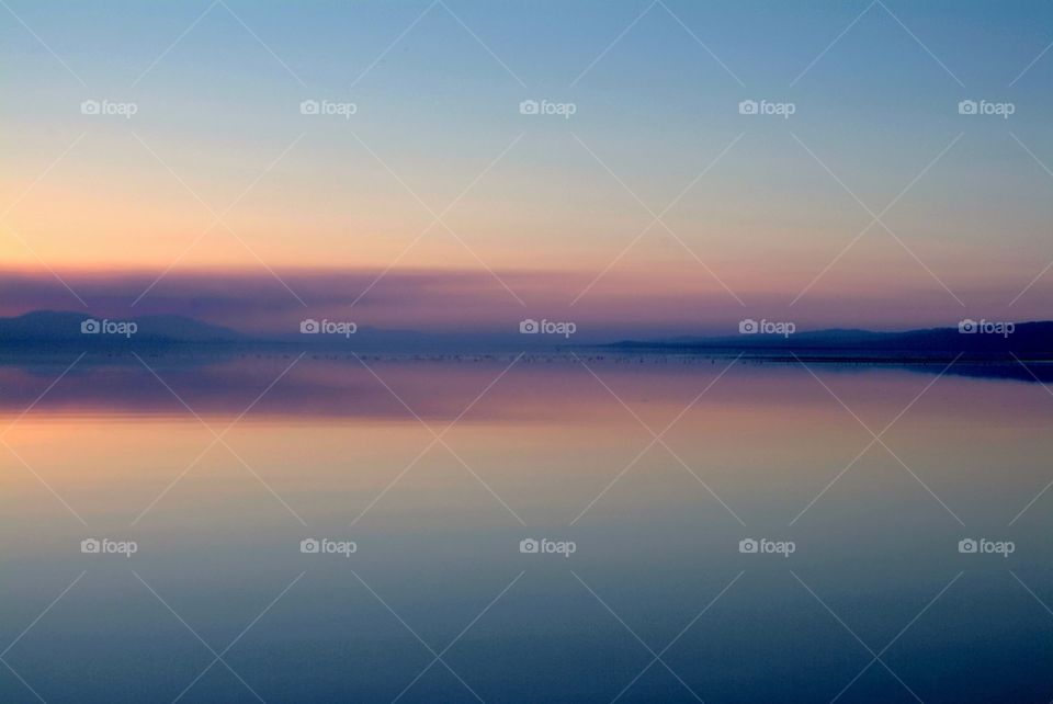 Salton sea blue horizon