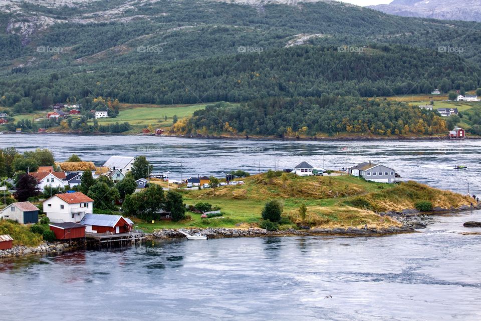 Water, Lake, River, Landscape, Fjord