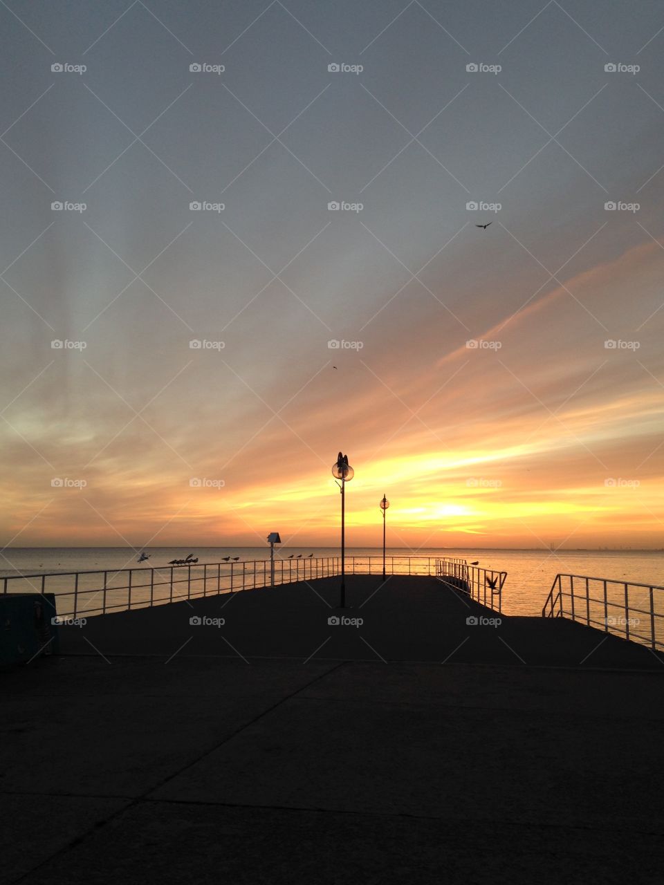 Sunset, Beach, Sea, Water, Ocean