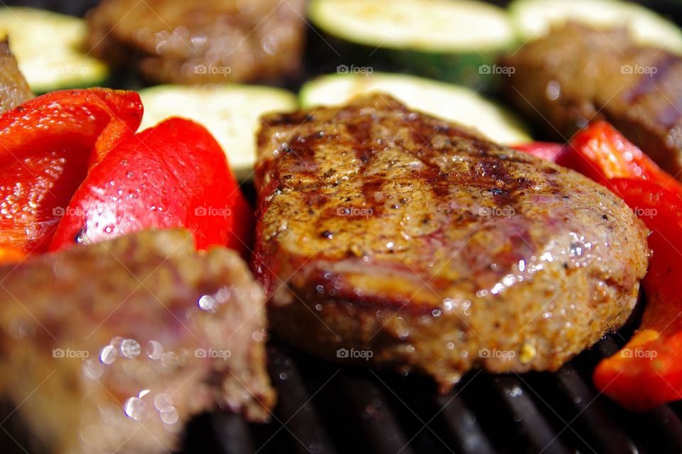 Delicious grilled steak meals