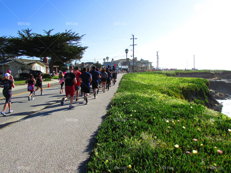 winners running for the cause