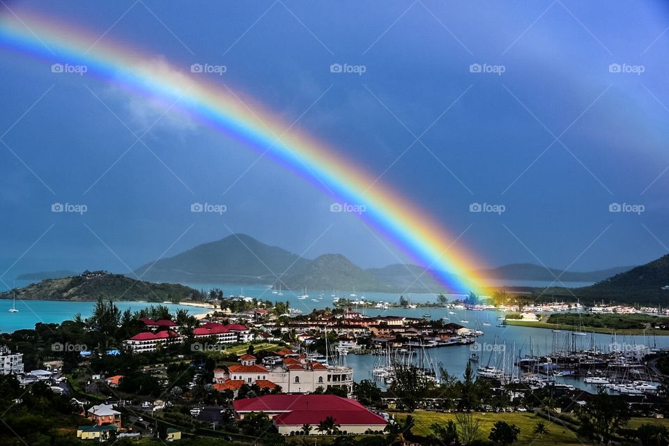 Rainbow in paradise 