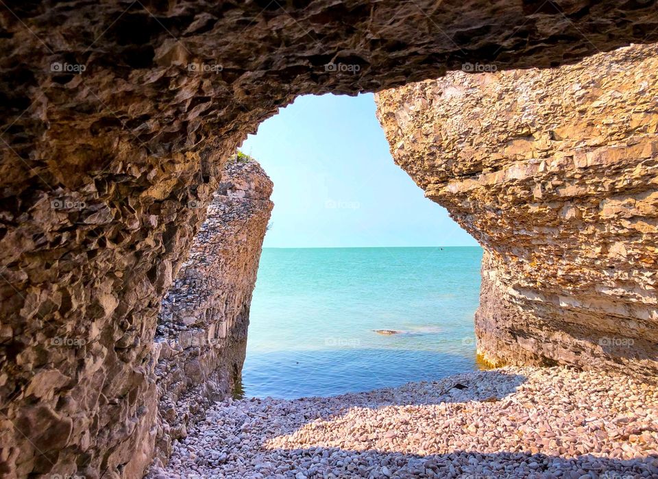 Limestone cave