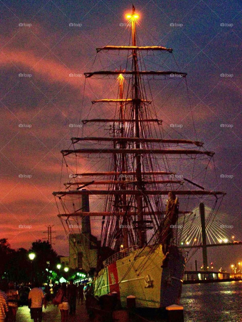 USS EAGLE at Savannah