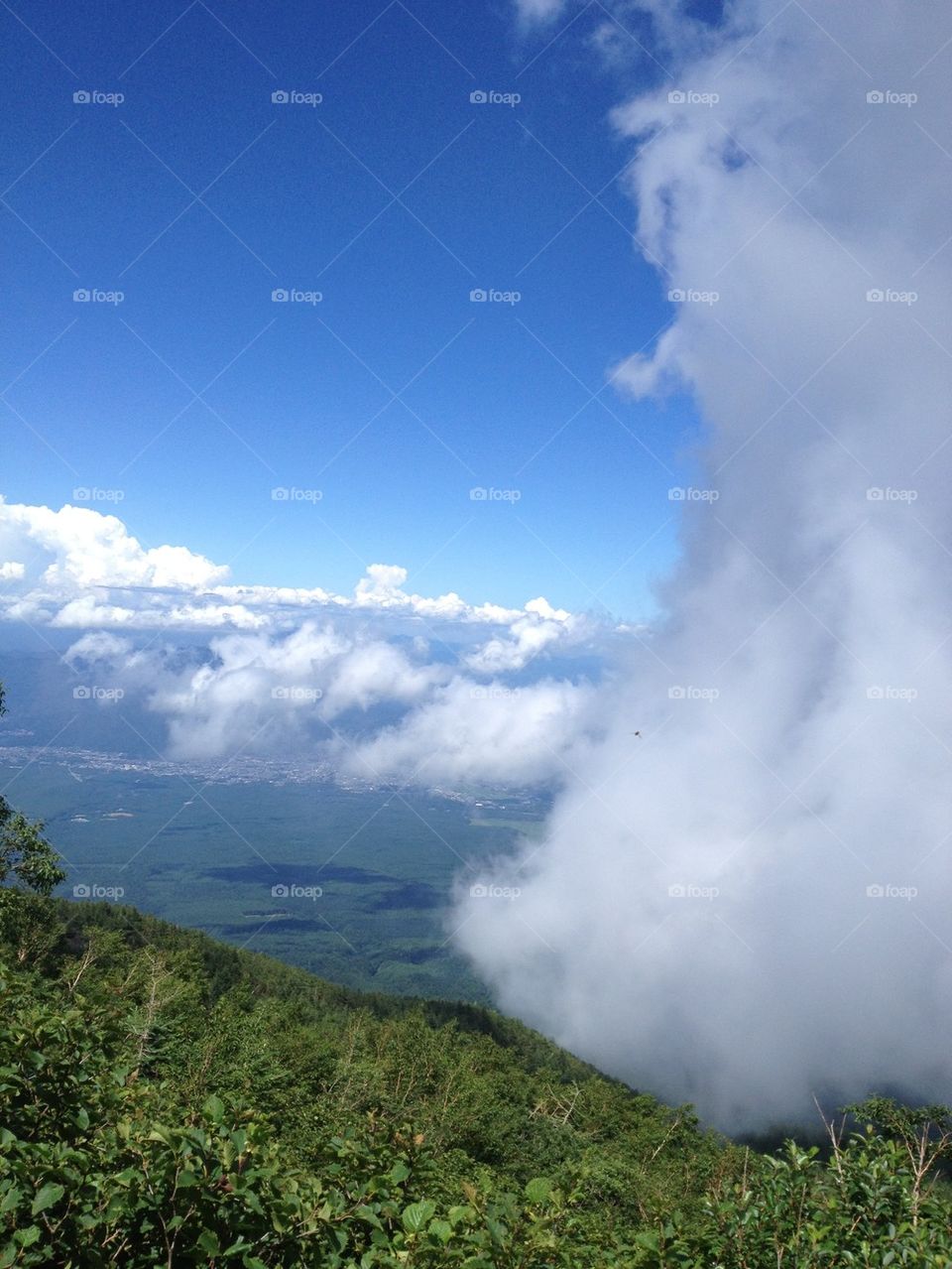 Mt Fuji visions, near 5th station