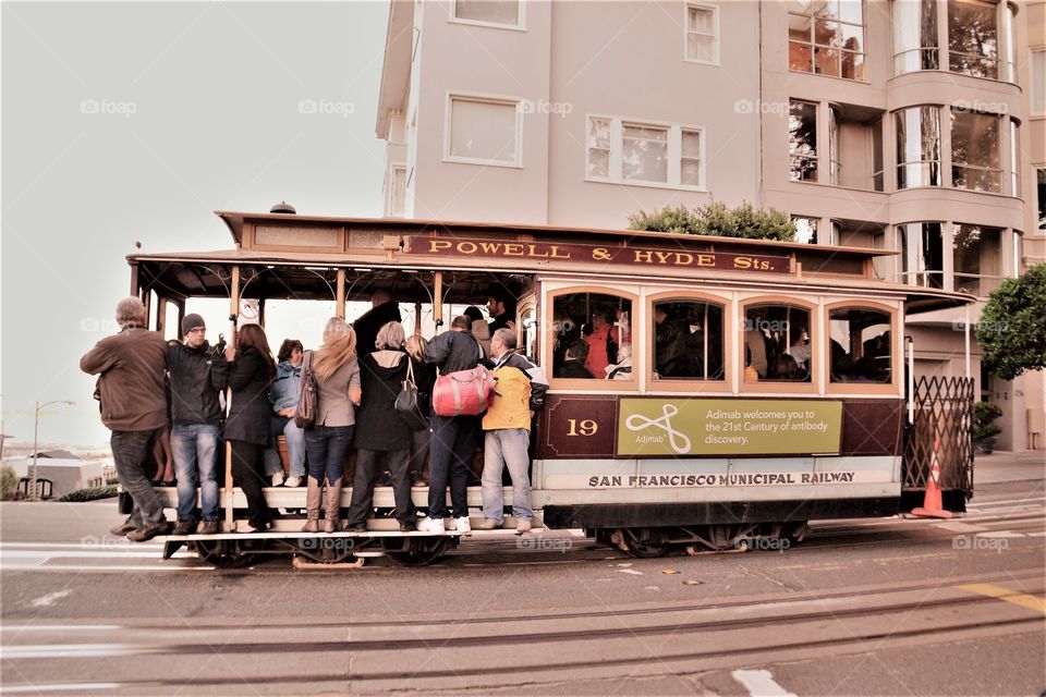 San Francisco cable car 