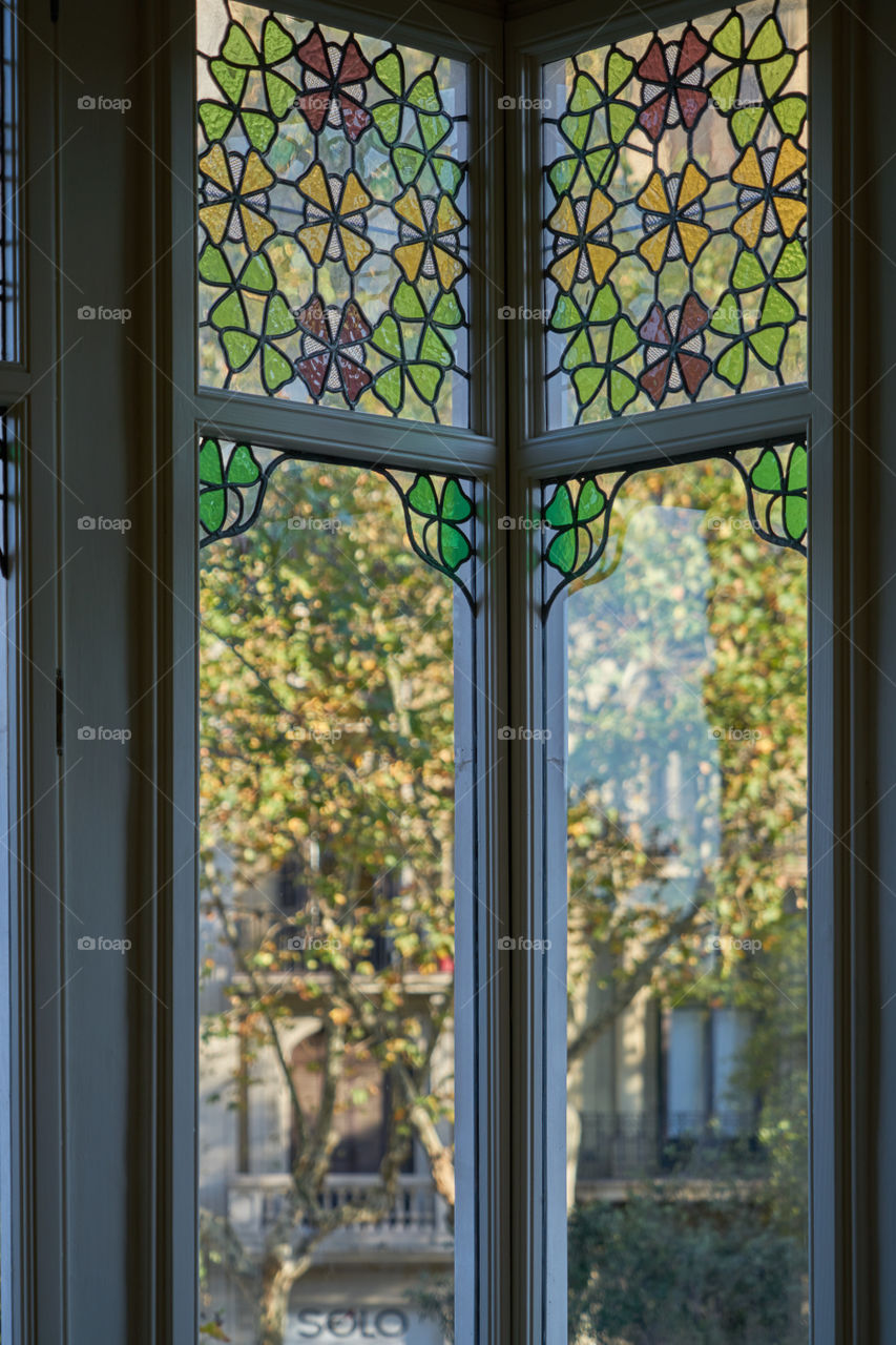 La Casa de les Puntxes. Windows. 