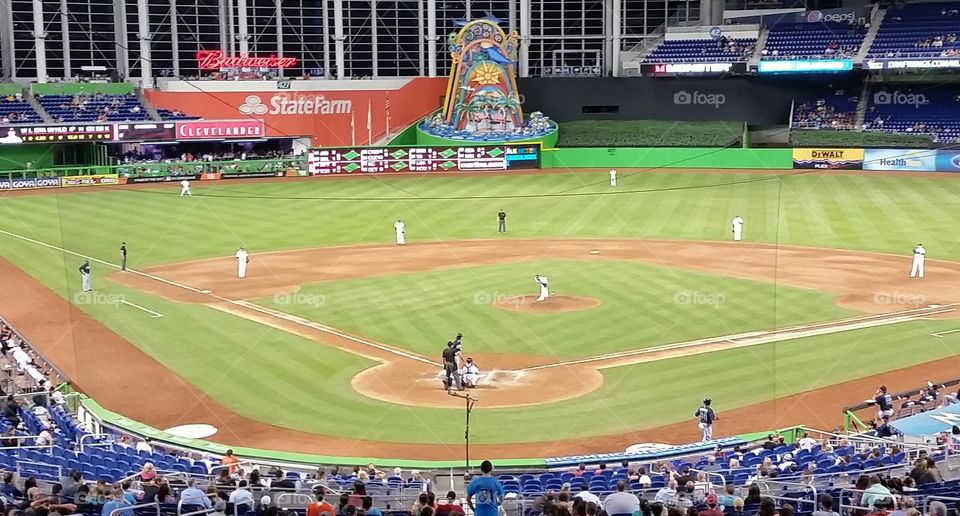 Baseball, Stadium, Ball, Pitcher, Catcher